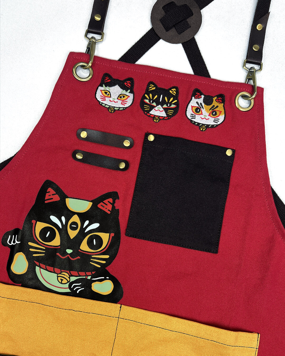 Apron: Lucky Cat