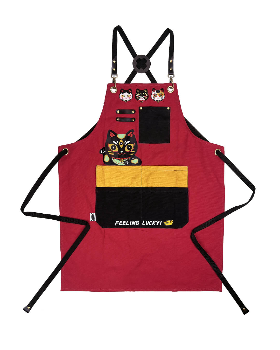 Apron: Lucky Cat