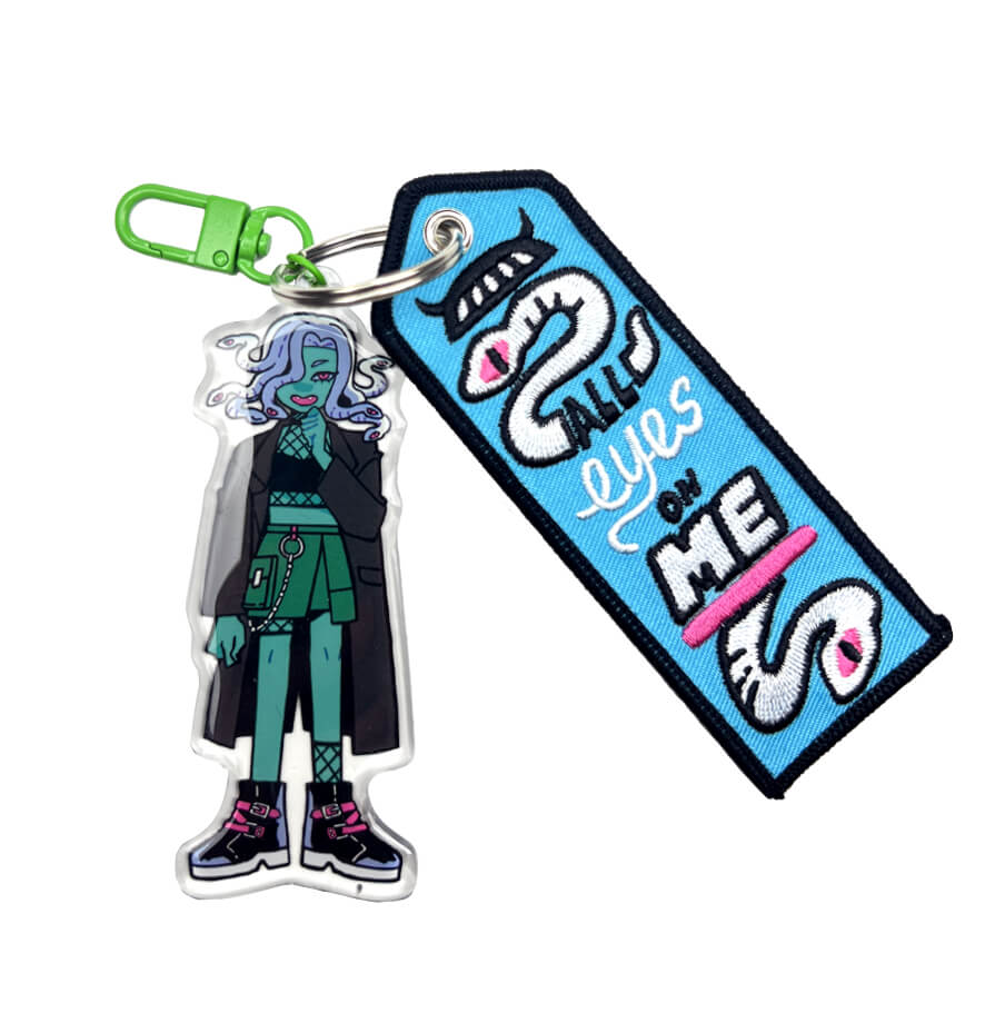 Keychain: Medusa