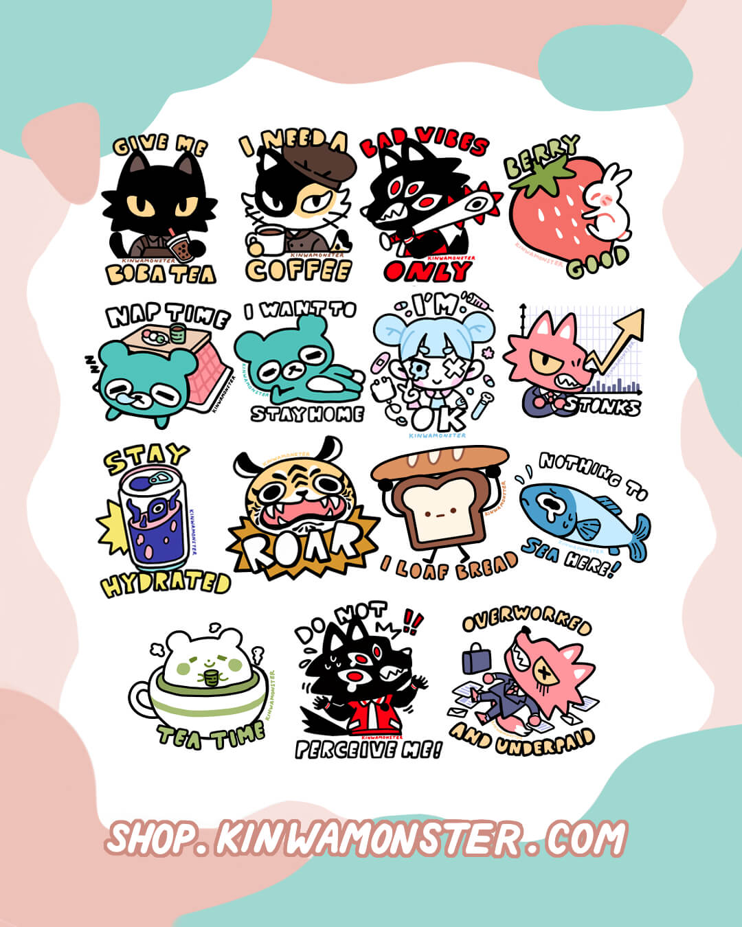 Clear Stickers VOL. 1