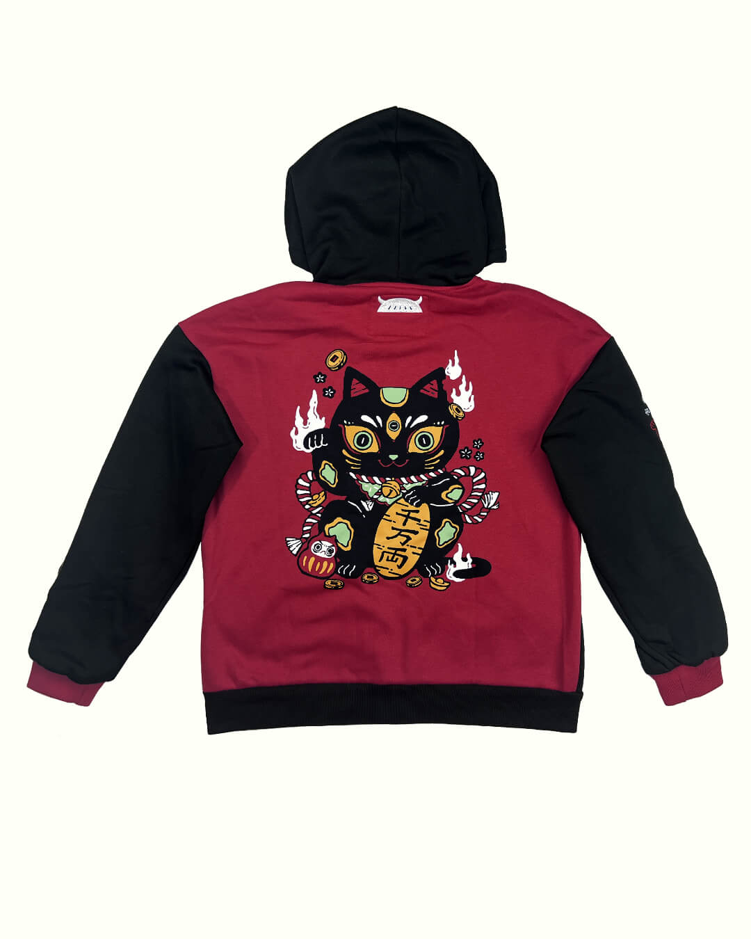 Lucky Cat Hoodie Jacket