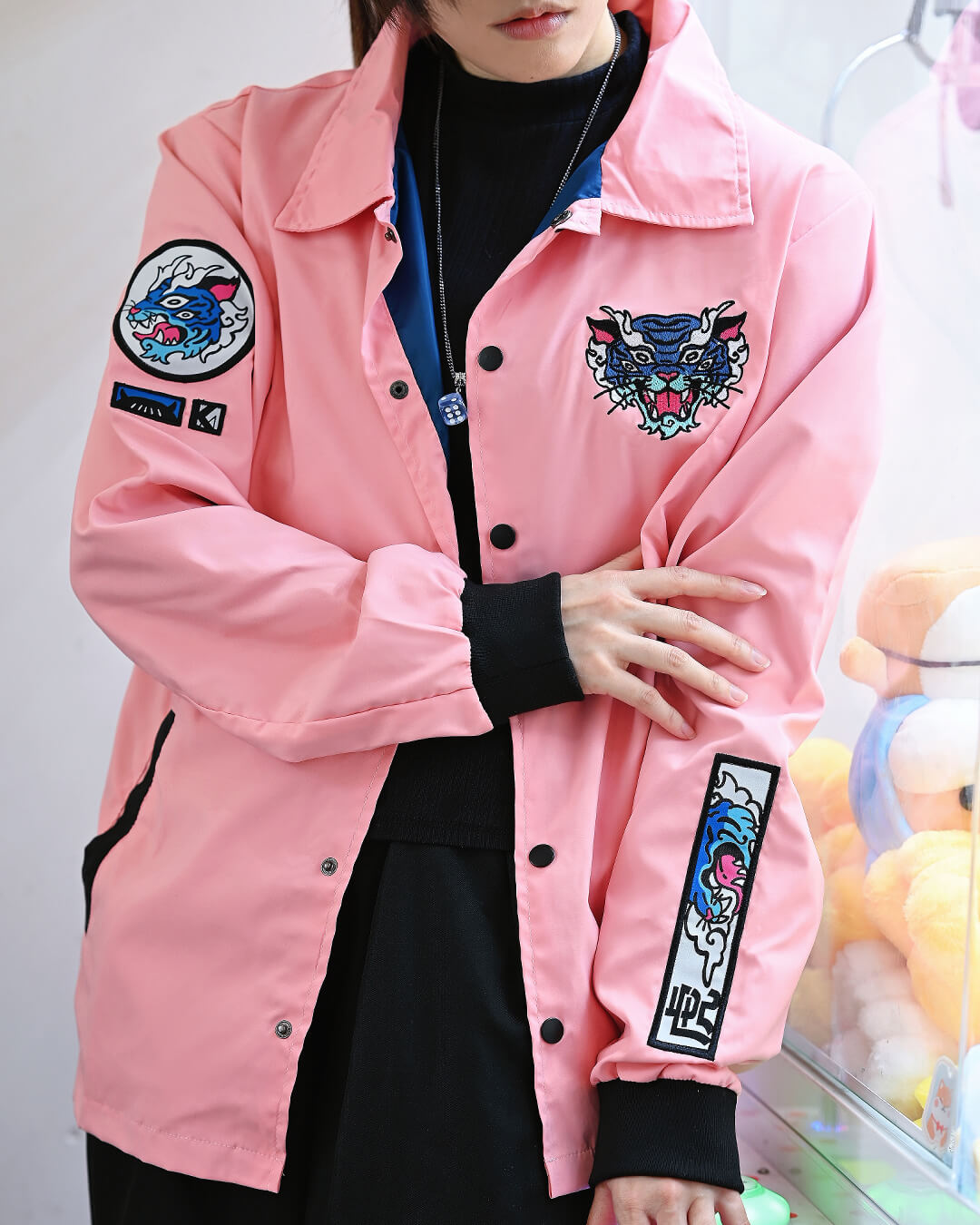 JACKET: BLUE TIGER