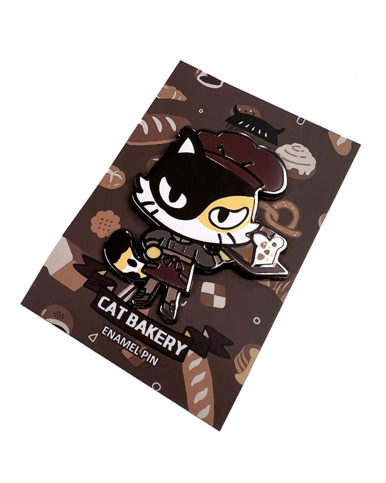 Enamel Pin: Bao the Calico Cat