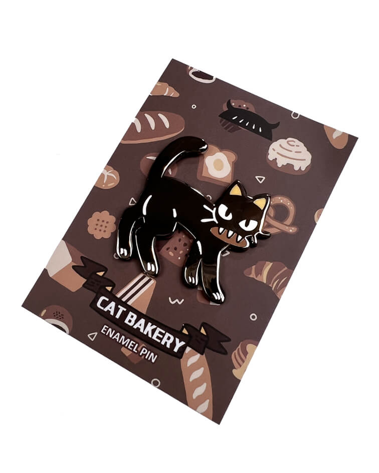 Enamel Pin: Bread Cat