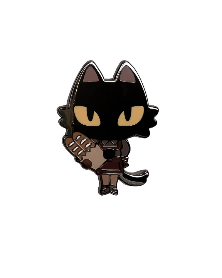Enamel Pin: Hei the Black Cat