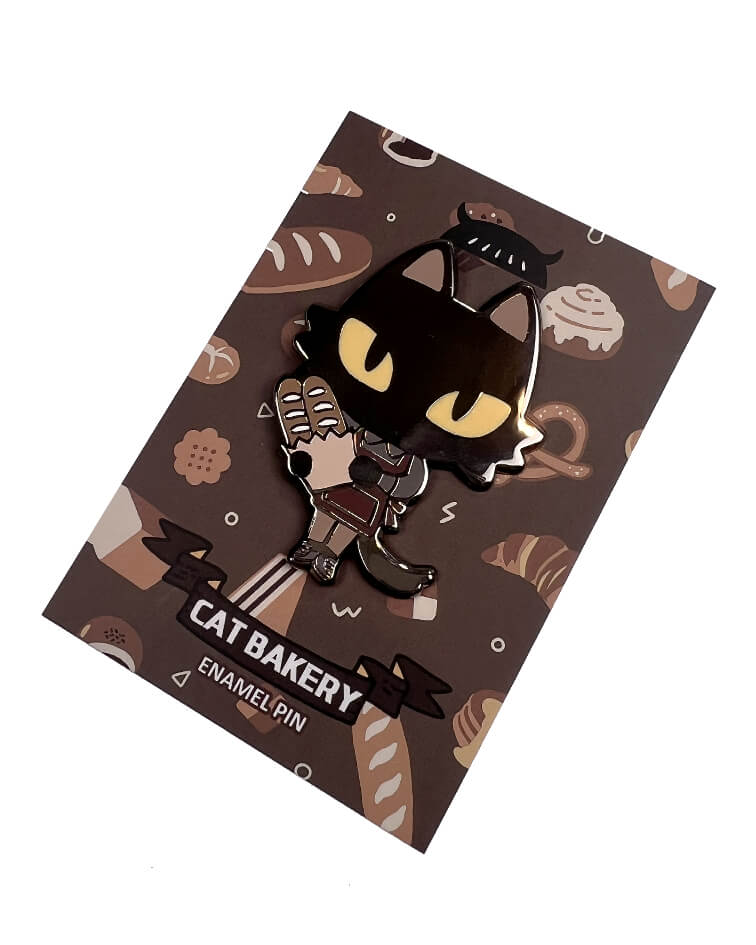 Enamel Pin: Hei the Black Cat