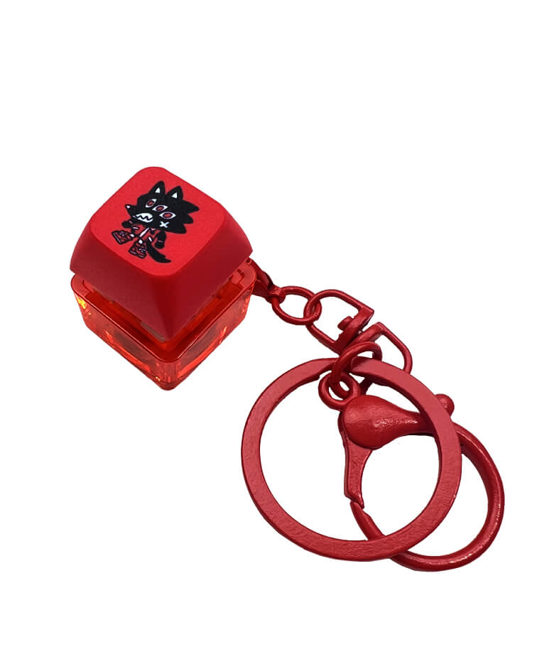 Keycap Keychain: Big Bad