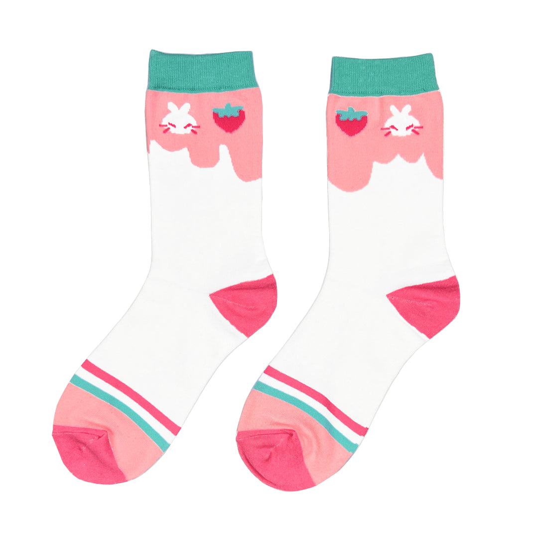 Strawbunny Sock
