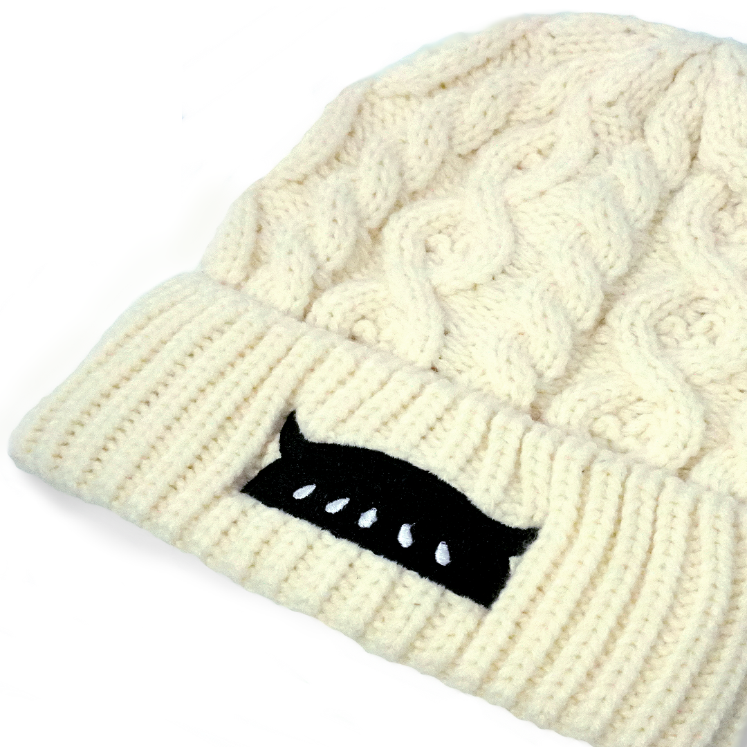 Beanie: LOGO White (LAST CHANCE!)