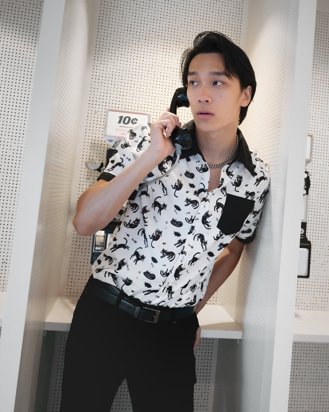 Button-Up: BLACK CAT