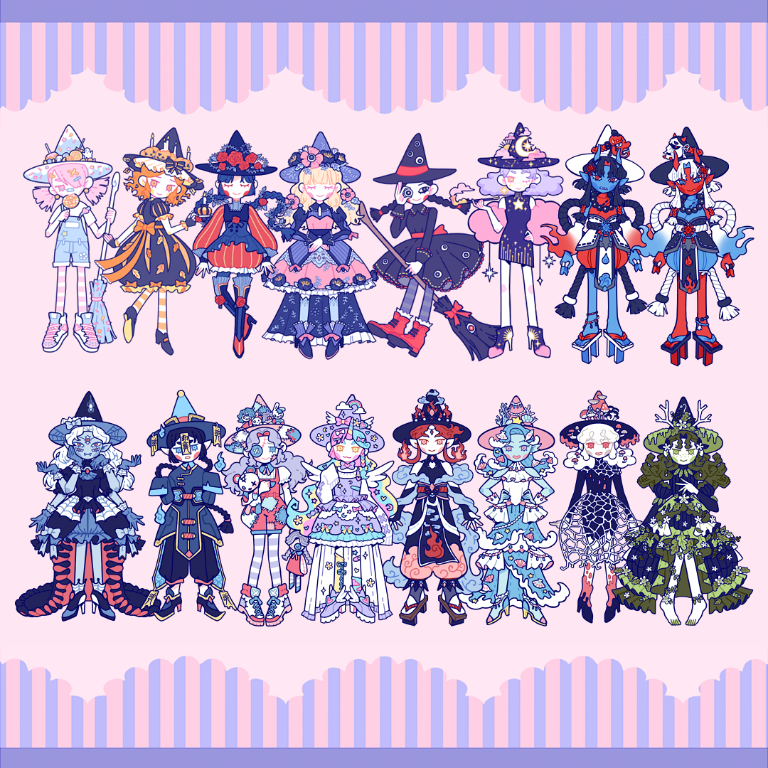Sticker: Which Witch Vol. 1-3 Solo