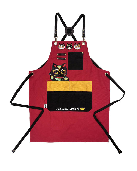 Apron: Lucky Cat