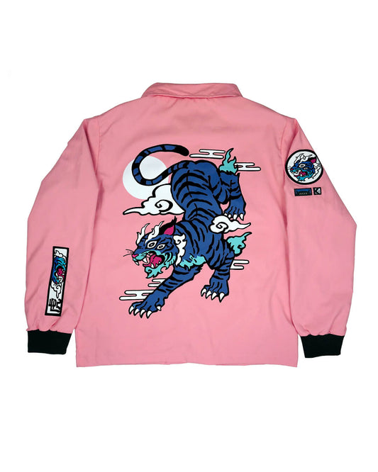 JACKET: BLUE TIGER