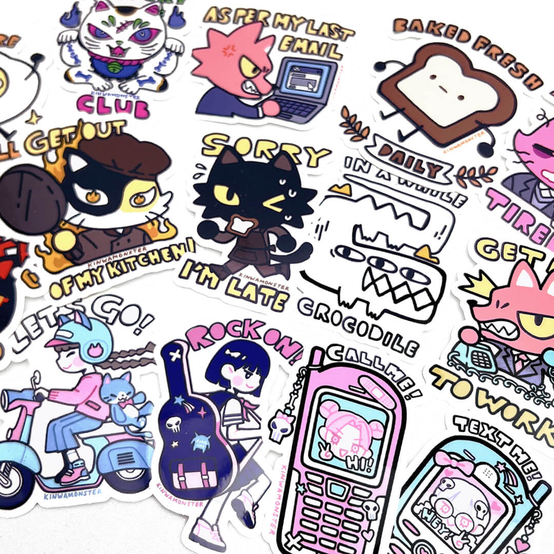 Clear Stickers VOL. 2