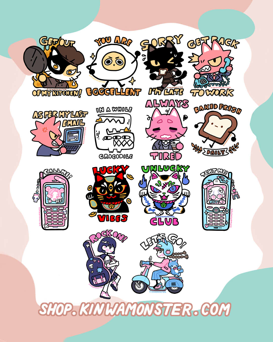 Clear Stickers VOL. 2