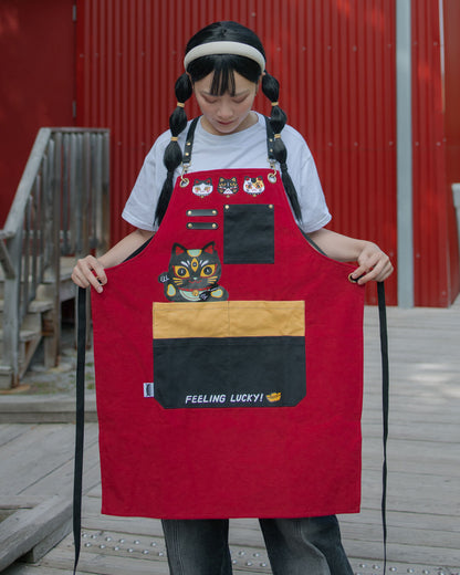 Apron: Lucky Cat