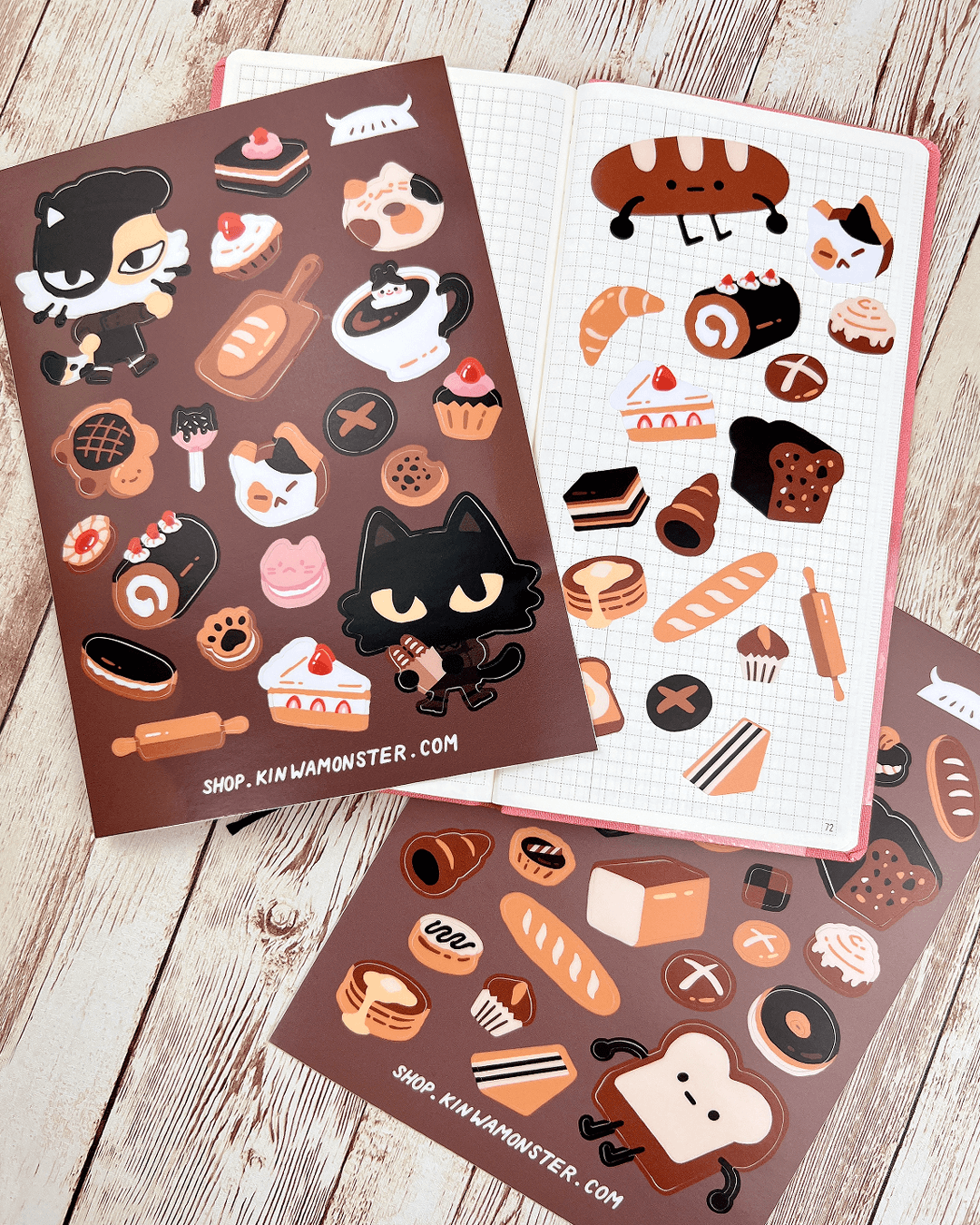 Sticker Sheet: Bao and Hei