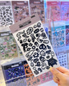 Sticker Sheet: SS01A Monsters