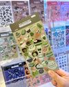 Sticker Sheet: SS03B Matcha Desserts