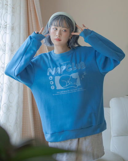 Sweatshirt: NAP CLUB
