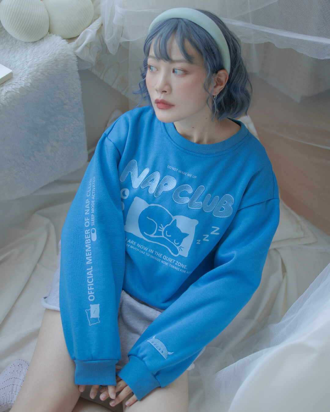 Sweatshirt: NAP CLUB