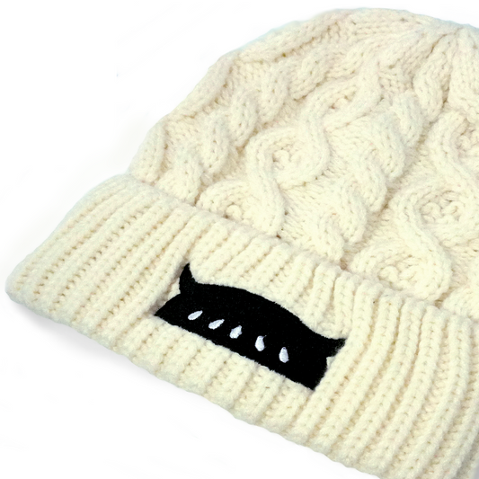 Beanie: LOGO White (LAST CHANCE!)
