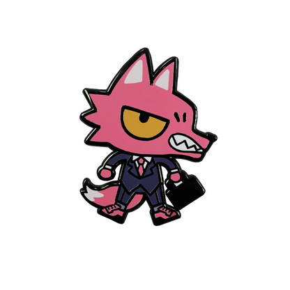 Enamel Pin: BUSINESS FOX (LAST CHANCE!)