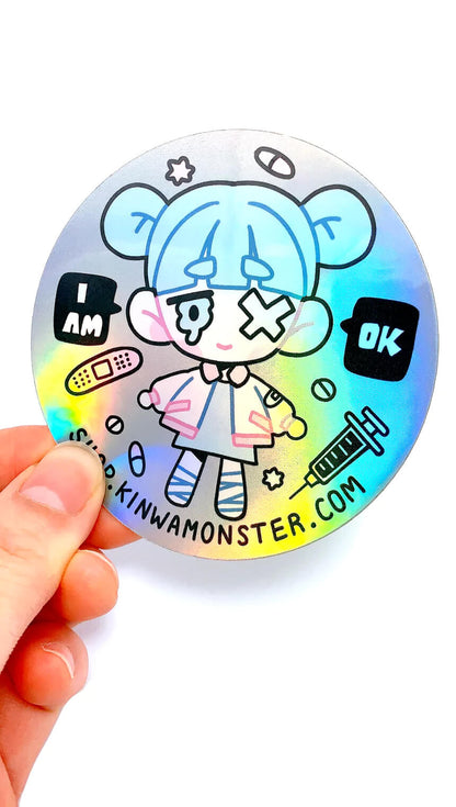 Sticker: HOLOGRAPHIC (LAST CHANCE)