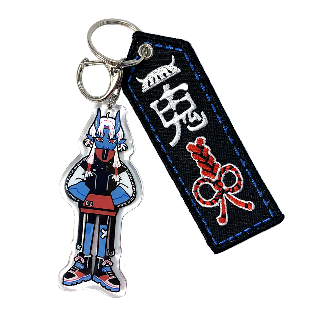 Keychain: Oni Girl