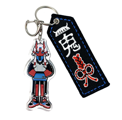 Keychain: Oni Girl