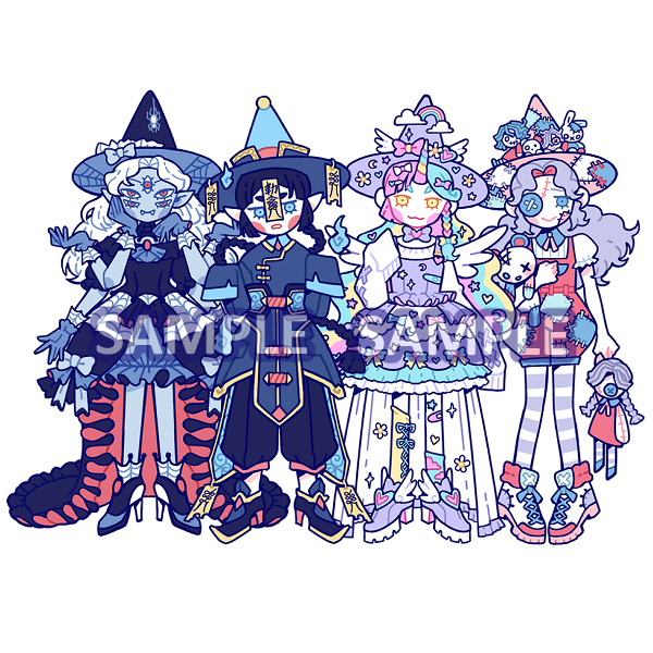 Sticker: Which Witch Vol. 1-3 Solo