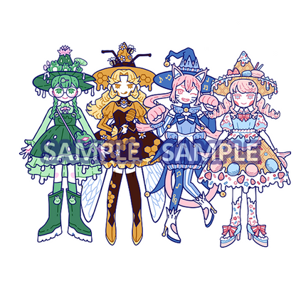 Sticker: Which Witch Vol. 1-3 Solo