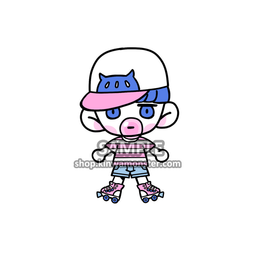 Sticker: Rollerskater (LAST CHANCE!)