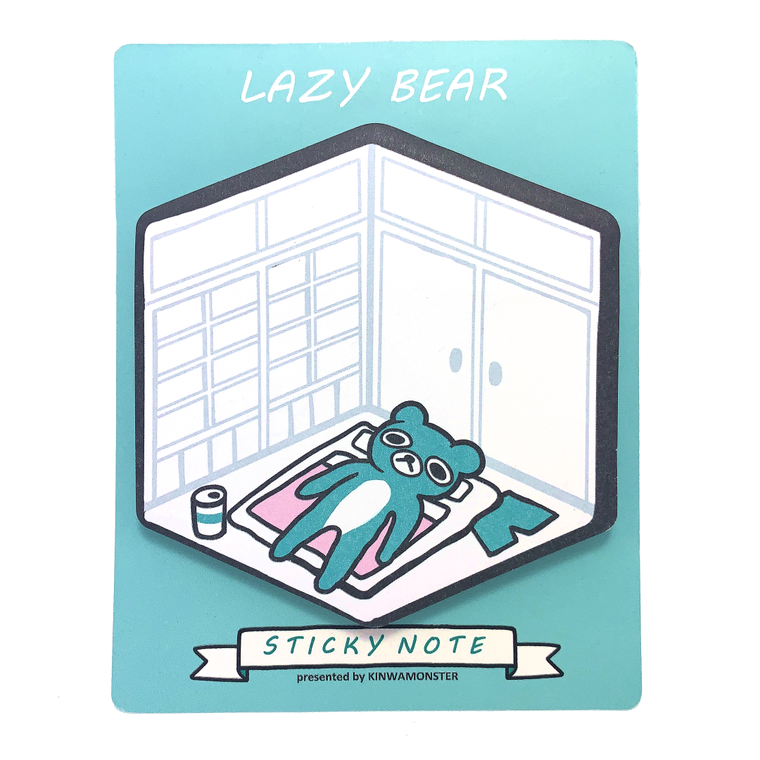 Sticky Note: Lazy Bear (LAST CHANCE!)