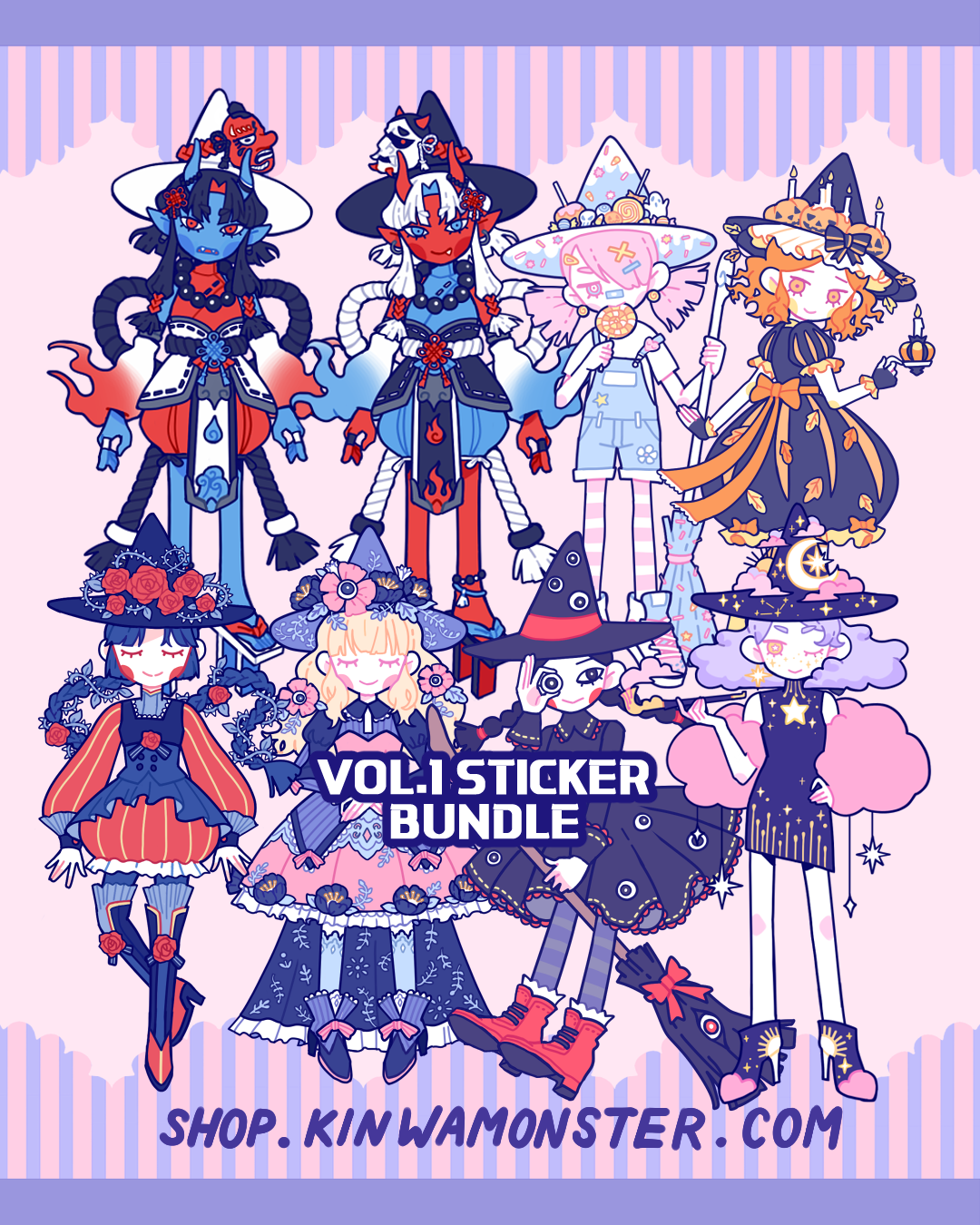 Sticker: Which Witch Vol. 1-4 Bundles