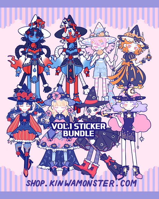 Sticker: Which Witch Vol. 1-4 Bundles