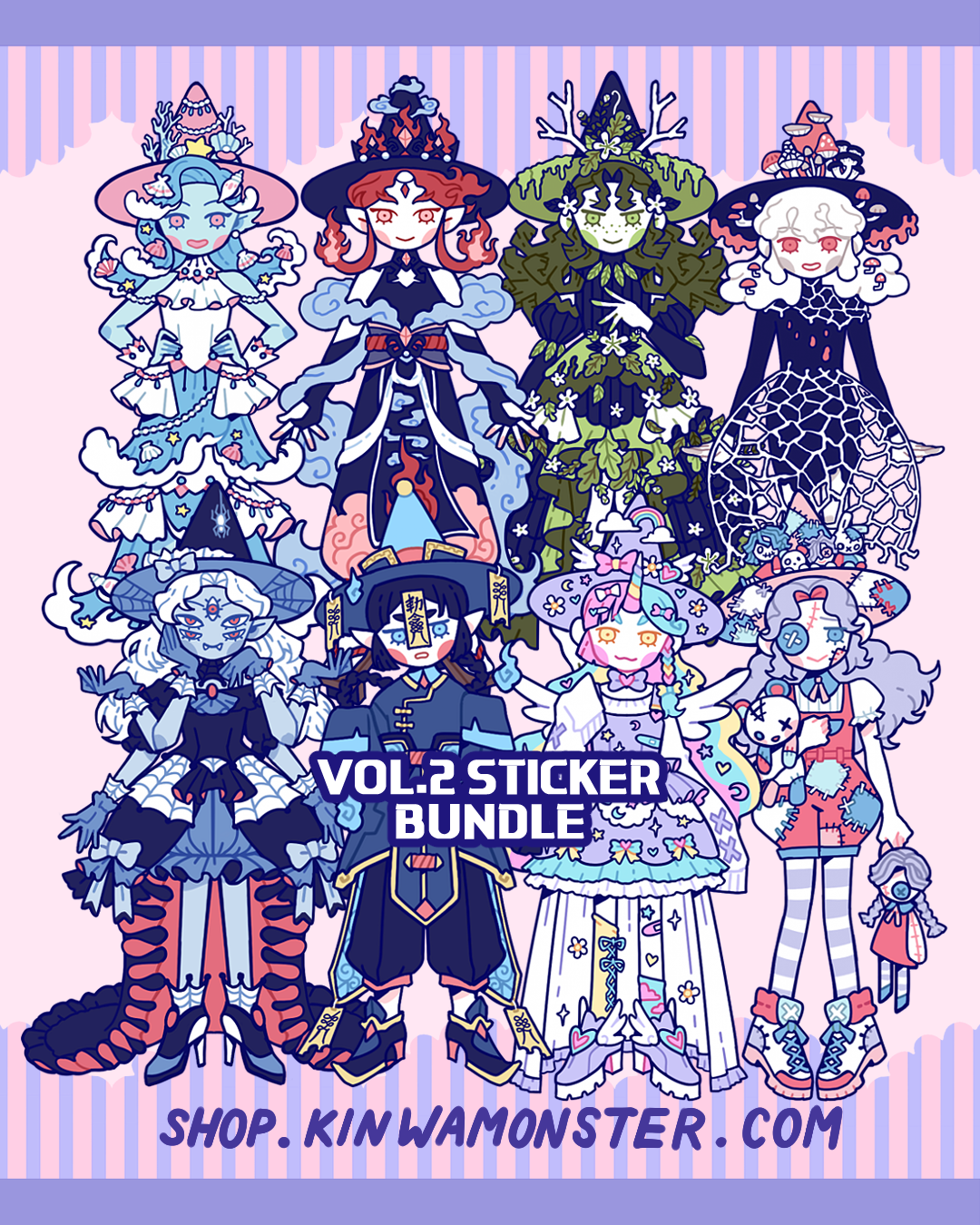 Sticker: Which Witch Vol. 1-4 Bundles