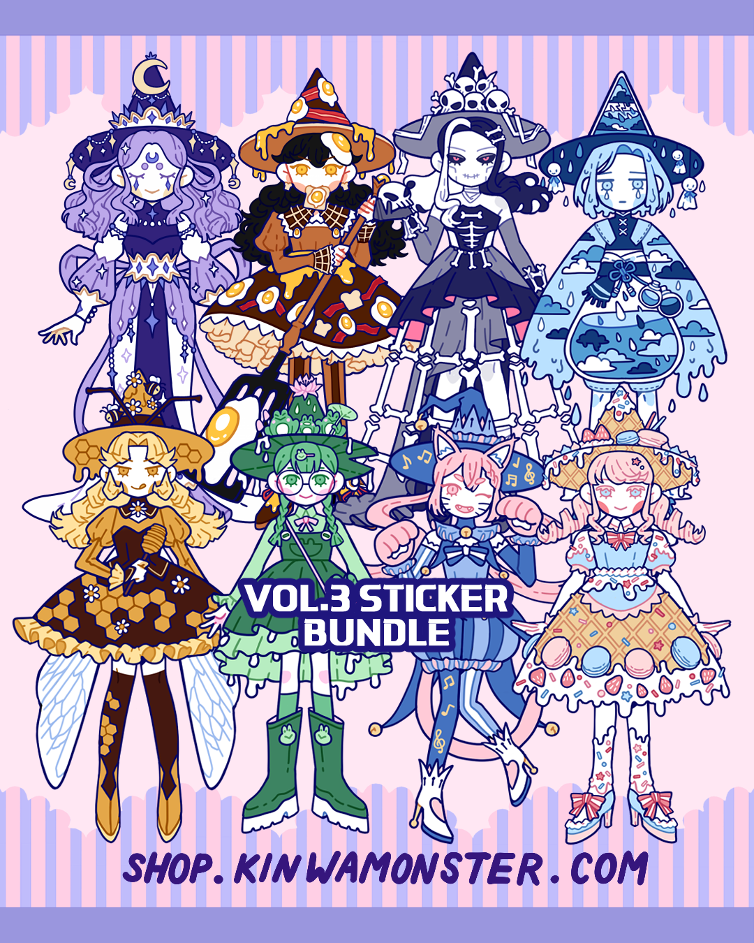 Sticker: Which Witch Vol. 1-4 Bundles