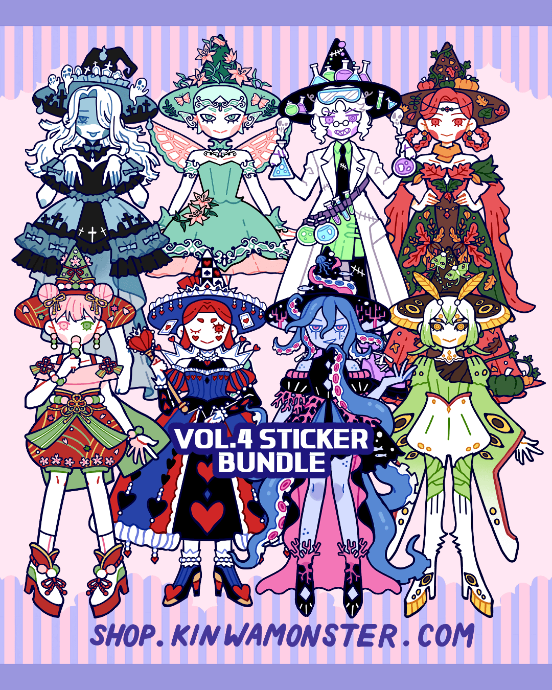 Sticker: Which Witch Vol. 1-4 Bundles